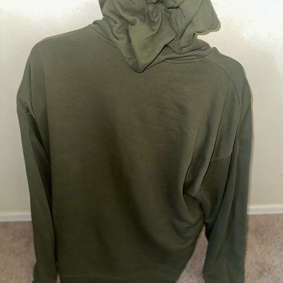 Men’s used pre owned Project Rock Under armour hoodie Olive logo size XL - Picture 6 of 7